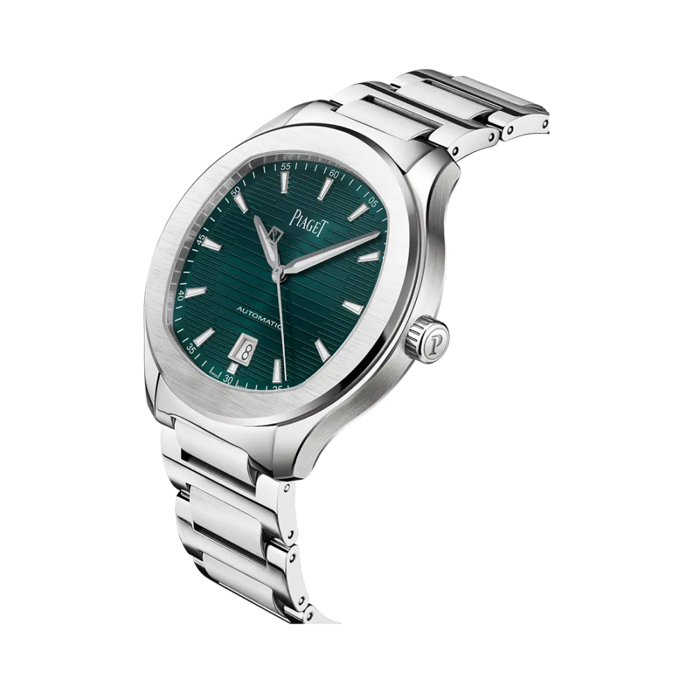 Piaget Polo Field Green Dial Stainless Steel Watch G0A49022-thumb-1