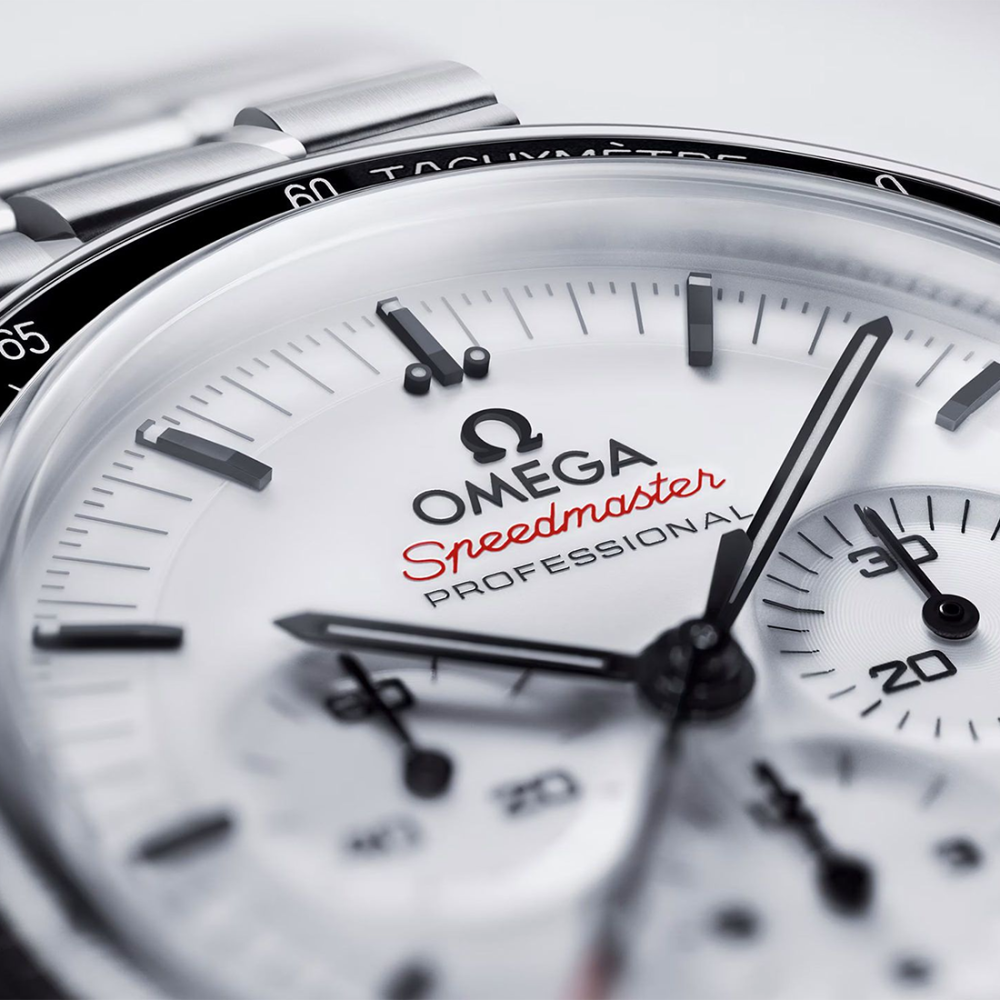 Omega Speedmaster Moonwatch Professional Chronograph White Dial Men's Watch 310.30.42.50.04.001-4
