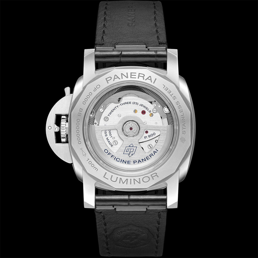 Panerai Luminor Quaranta Bi-Tempo Automatic White Dial Watch PAM01367-thumb-1