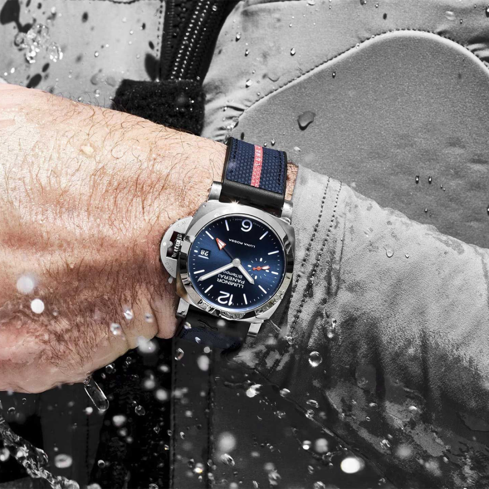 Panerai Luminor Quaranta Bitempo Luna Rossa Automatic Watch PAM01404-6