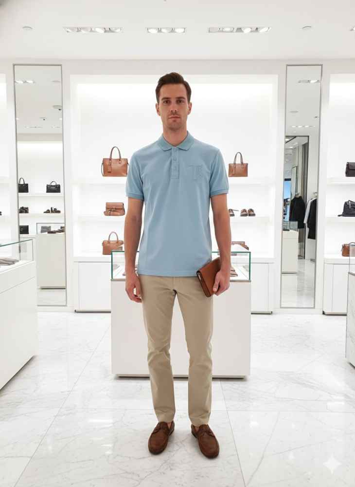 Tod's Blue Premium Quality T-shirt-thumb-2