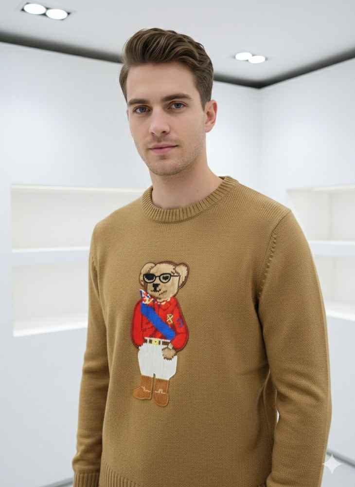 Ralph Lauren Brown Premium Quality Sweatshirt-thumb-1