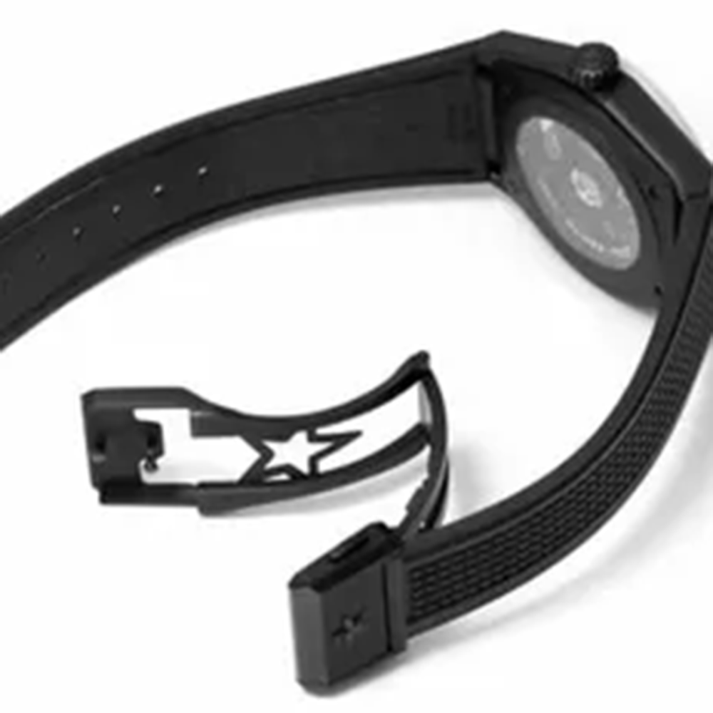 Zenith Defy Classic Skeletonized Black Dial 49.9000.670/77.R782 Black Ruibber Strap Watch-7