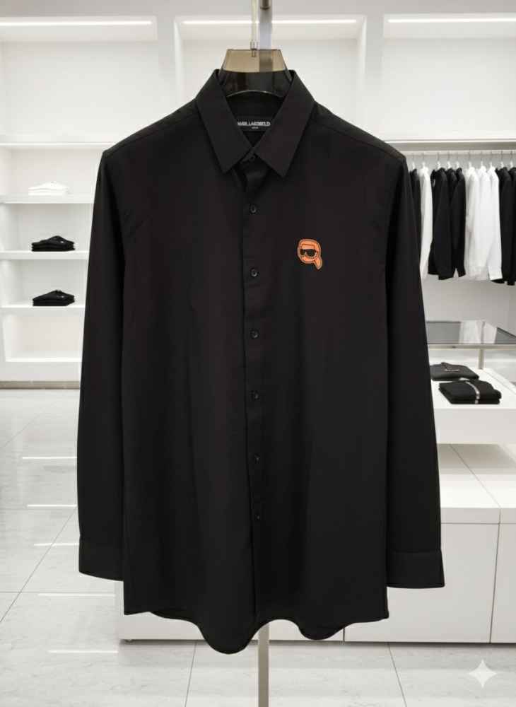 Karl Lagerfeld Black Premium Quality Shirt-3