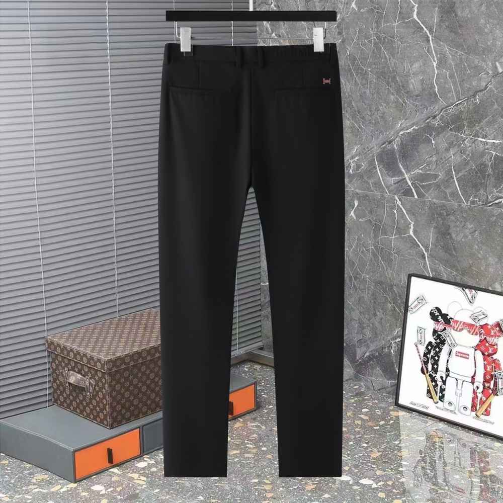 Hermes Black Premium Logo on Pocket pant-thumb-0