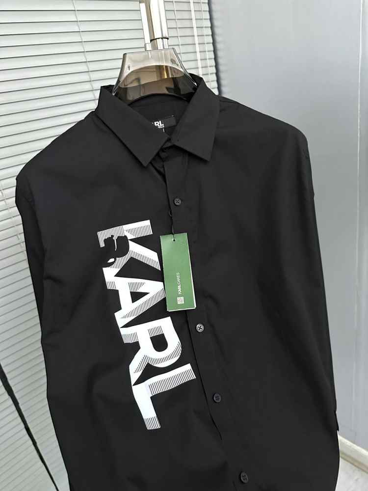 Karl Lagerfeld Black Premium Quality Shirt-3
