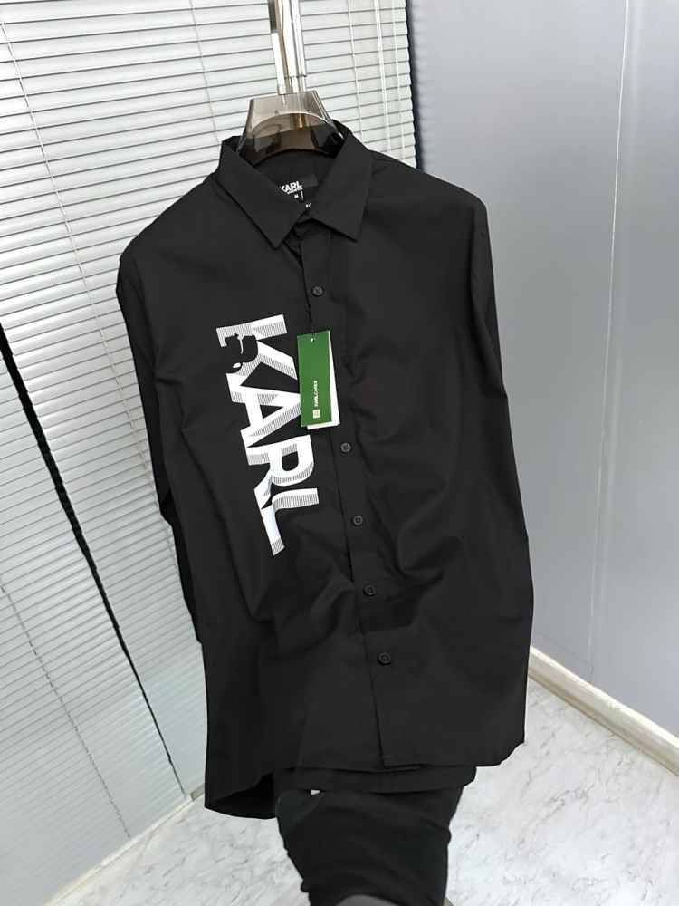 Karl Lagerfeld Black Premium Quality Shirt-2