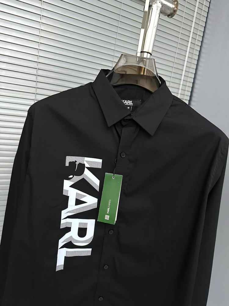Karl Lagerfeld Black Premium Quality Shirt-4