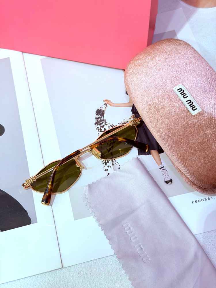 Miu Miu Brown Premium Women's Sunglasses-2