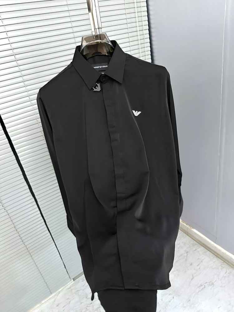 Emporio Armani Black Premium Quality Shirt-2