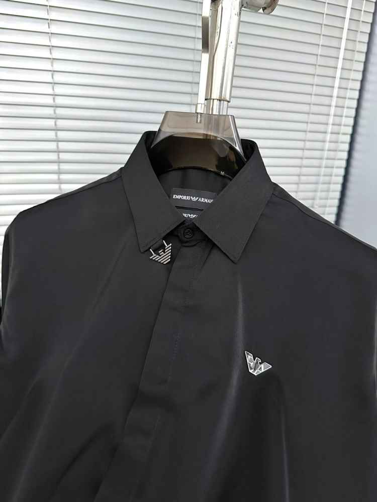 Emporio Armani Black Premium Quality Shirt-3