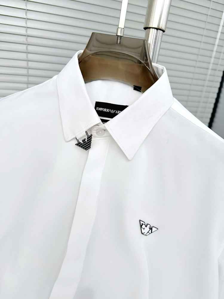 Emporio Armani White Premium Quality Shirt-3