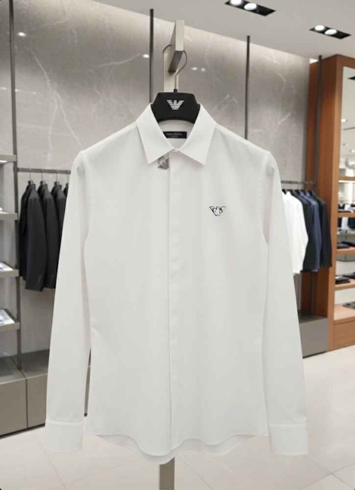 Emporio Armani White Premium Quality Shirt-4
