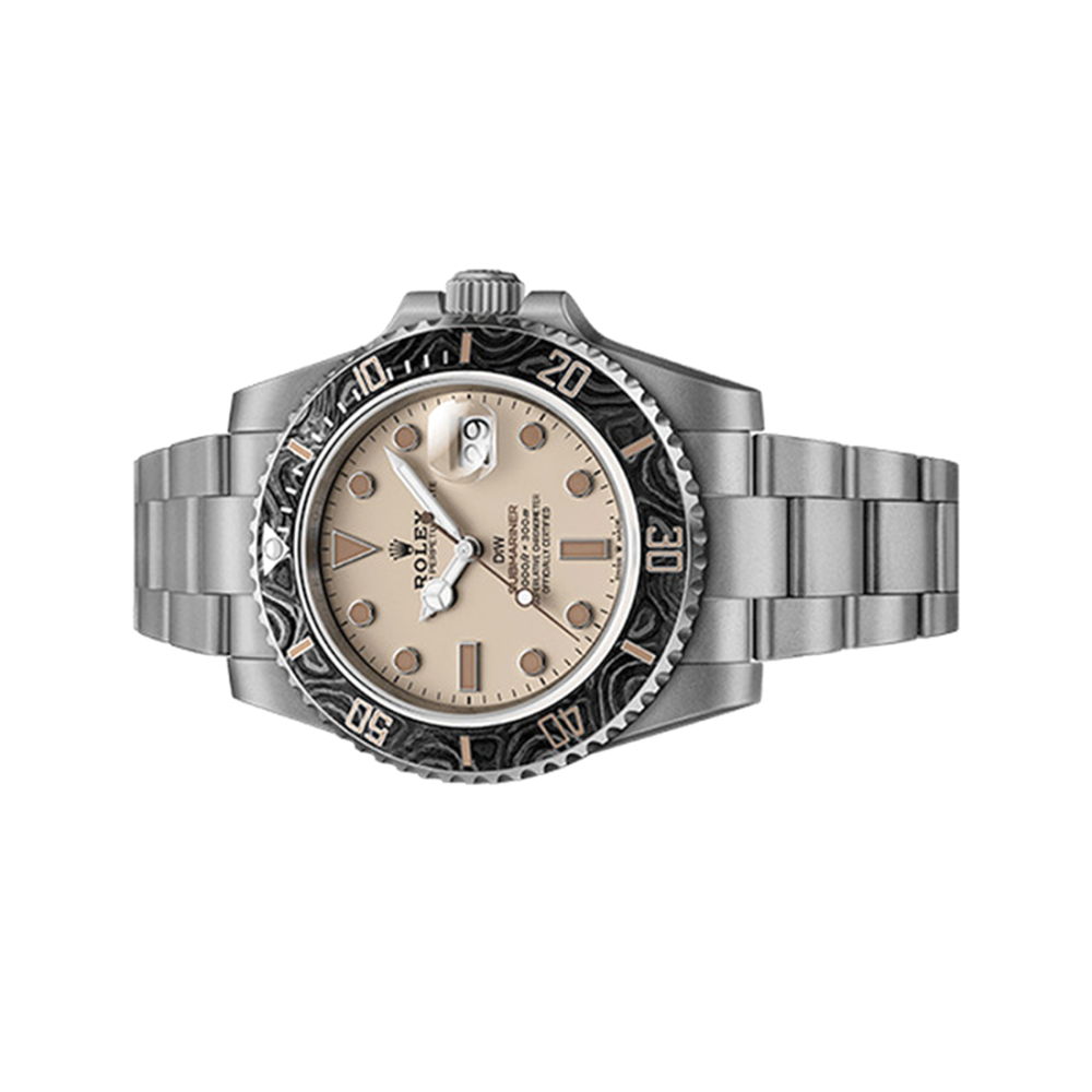 Rolex DiW Submariner Dune Limited Edition Stainless Steel Watch 126610LN-2