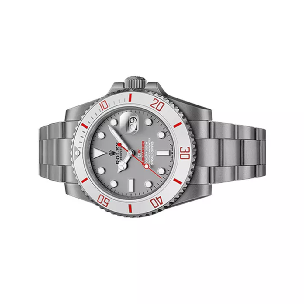 Rolex DiW Submariner Glacial Grey Dial Special Edition Watch 126610-2