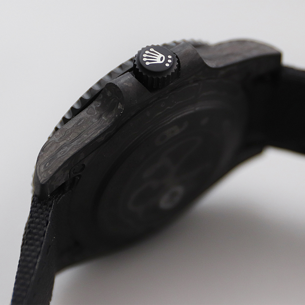 Rolex DIW Submariner Carbon Green Limited Edition Watch 126610-thumb-4