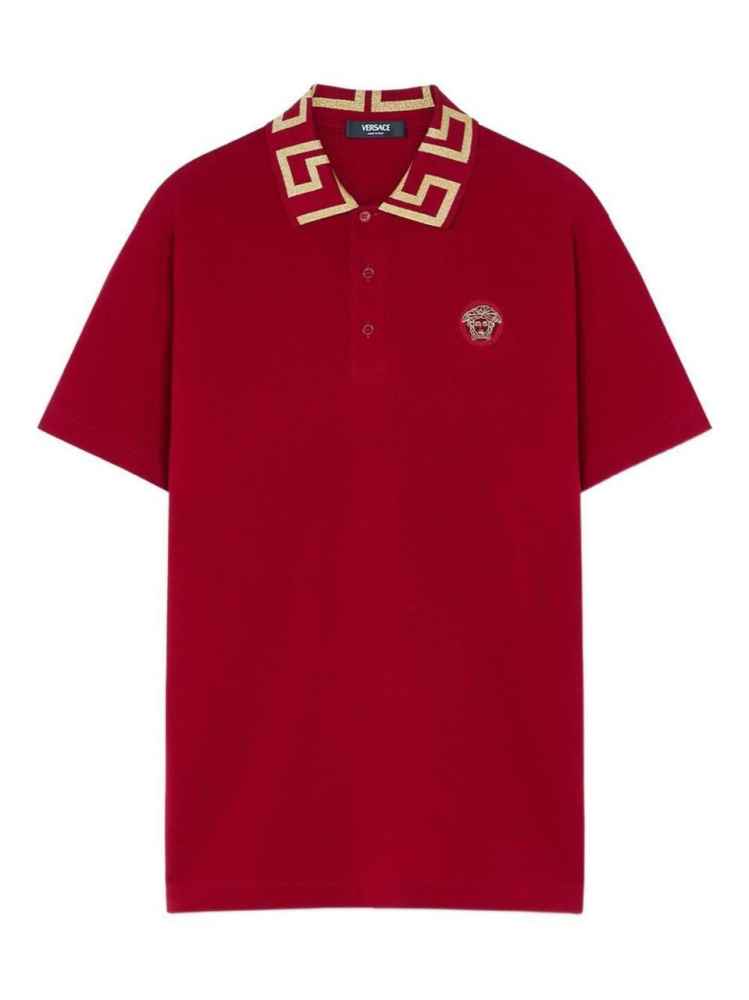 Versace Red Premium Quality Polo T-shirt-thumb-2