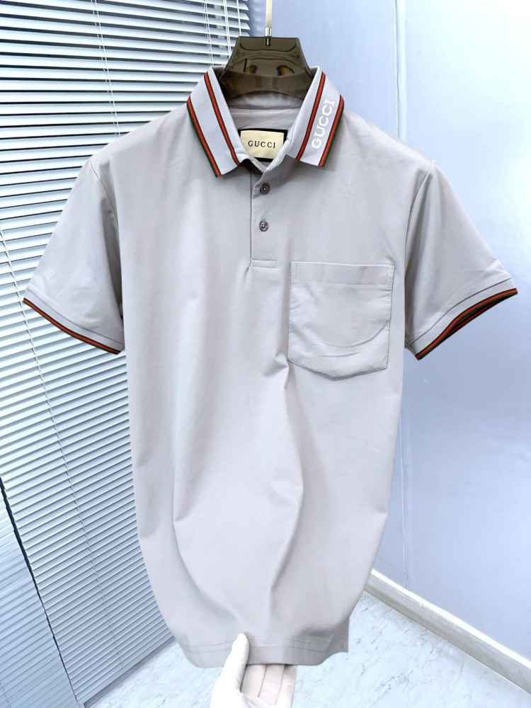 Gucci Sky blue Premium Quality Polo T-shirt-2
