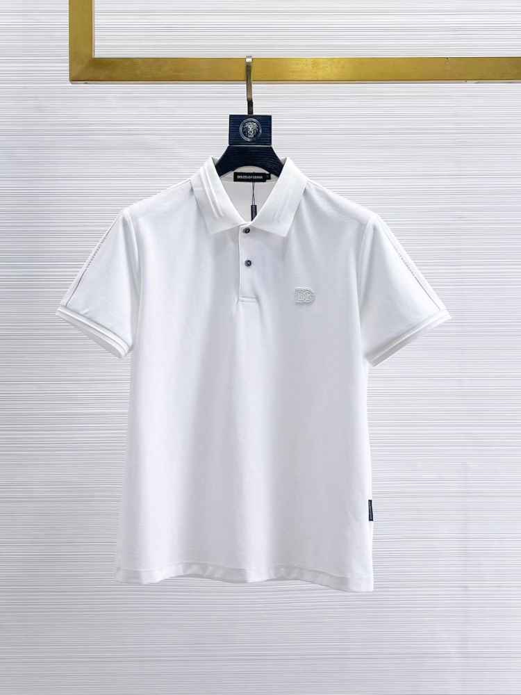 Dolce & Gabbana White Premium Quality Full Sleeves T-shirt-thumb-0