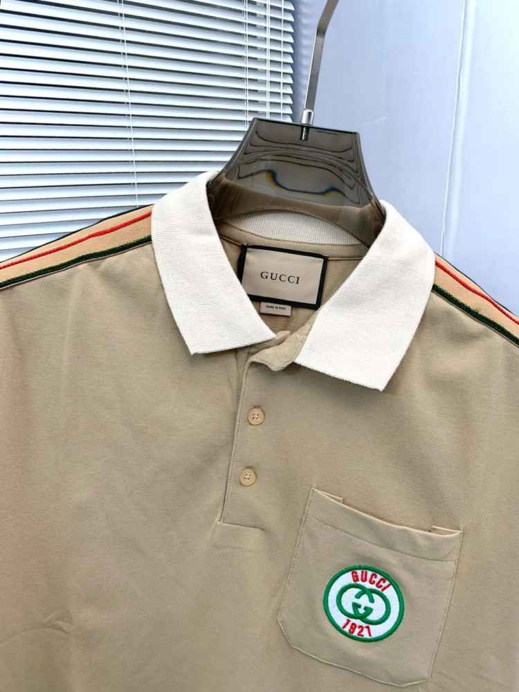 Gucci Brown Premium Quality Polo T-shirt-2