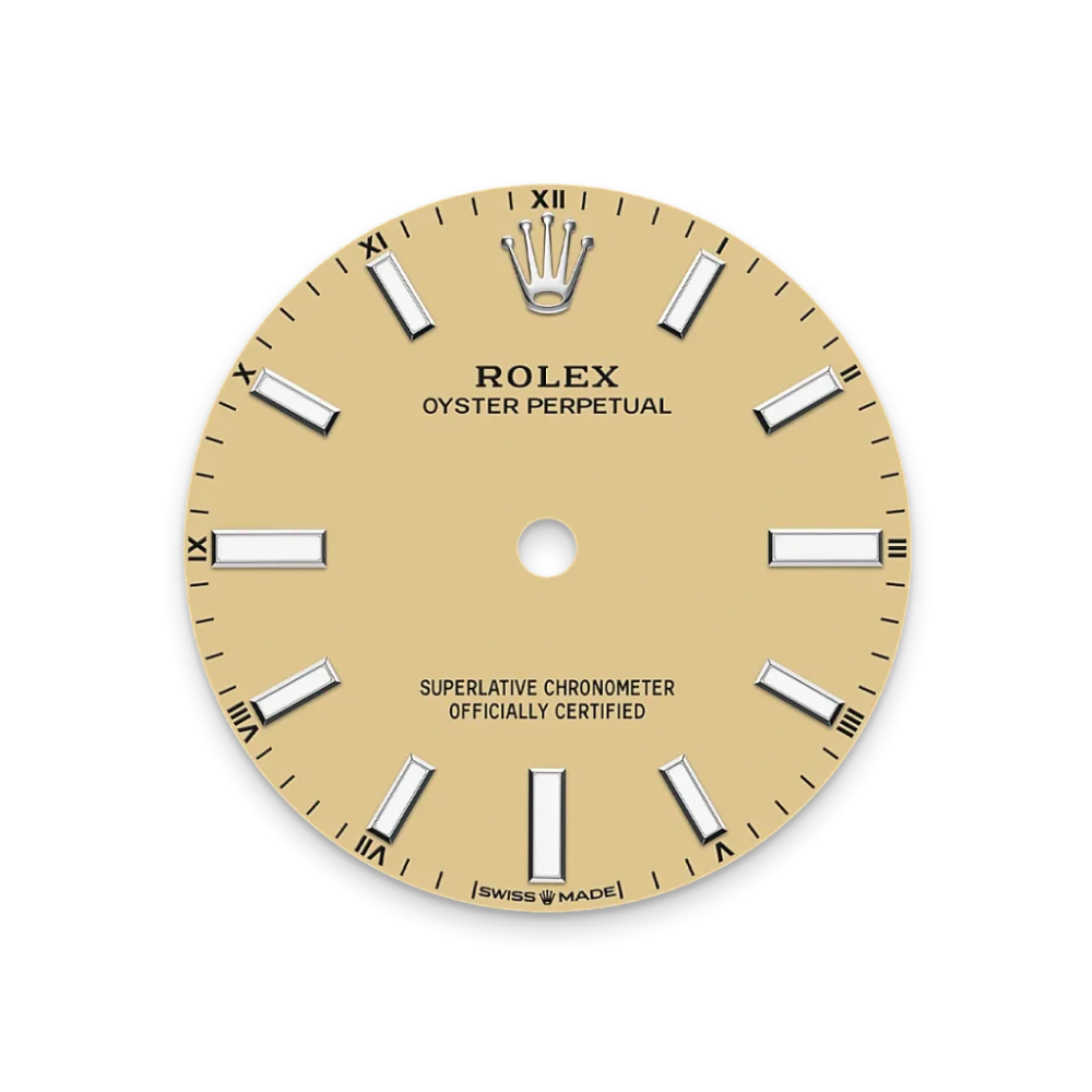 Rolex Oyster Perpetual 36 Oyster, Beige Dial, Oystersteel Watch M126000-0012-2