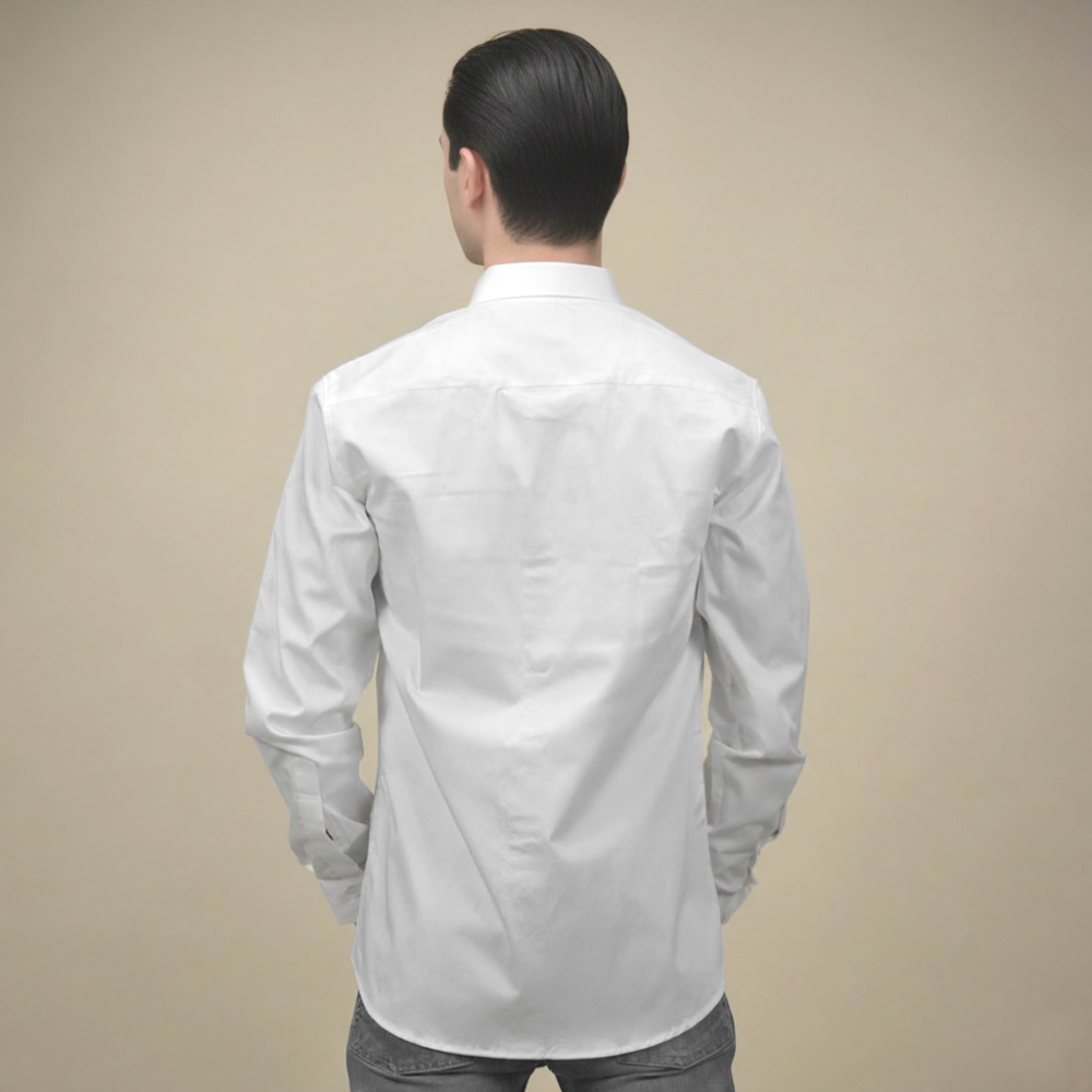 Balmain White Premium Quality Shirt-3