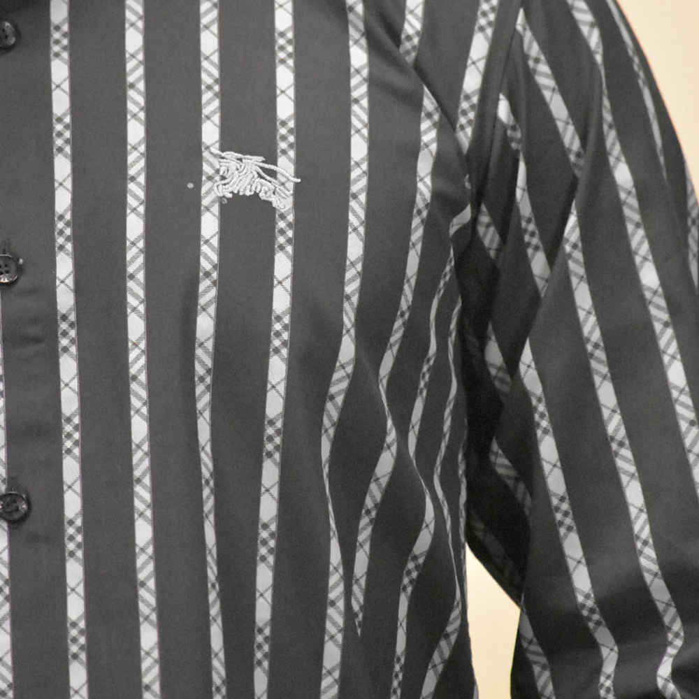 Burberry Black Premium Quality Shirt-4