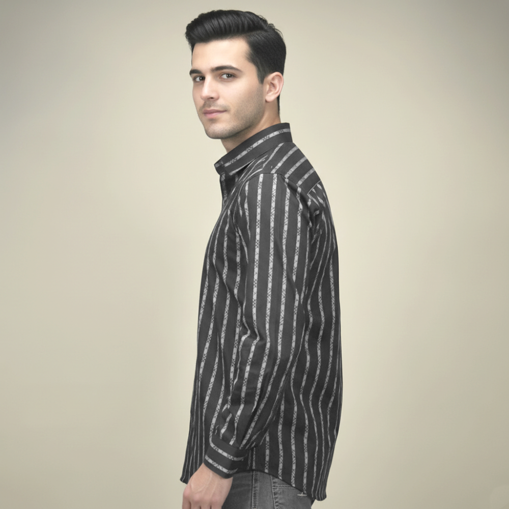 Burberry Black Premium Quality Shirt-2