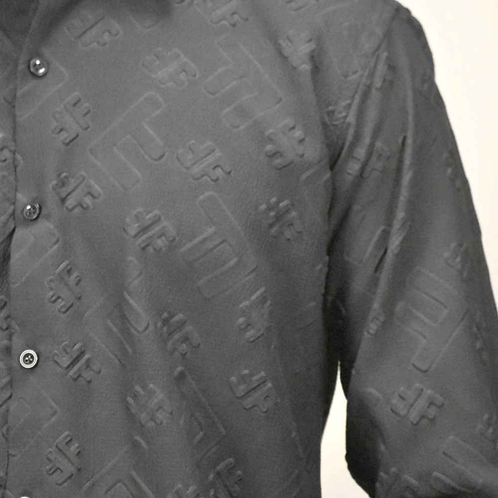 Fendi logo Print Black Premium Quality Shirt-4