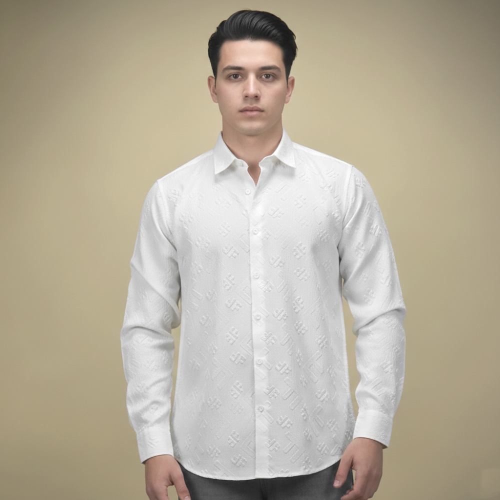 Fendi White Premium Quality Shirt-1