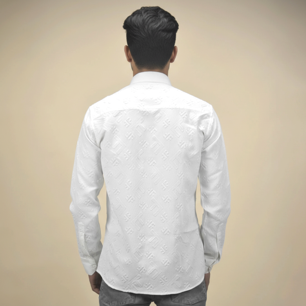 Fendi White Premium Quality Shirt-3