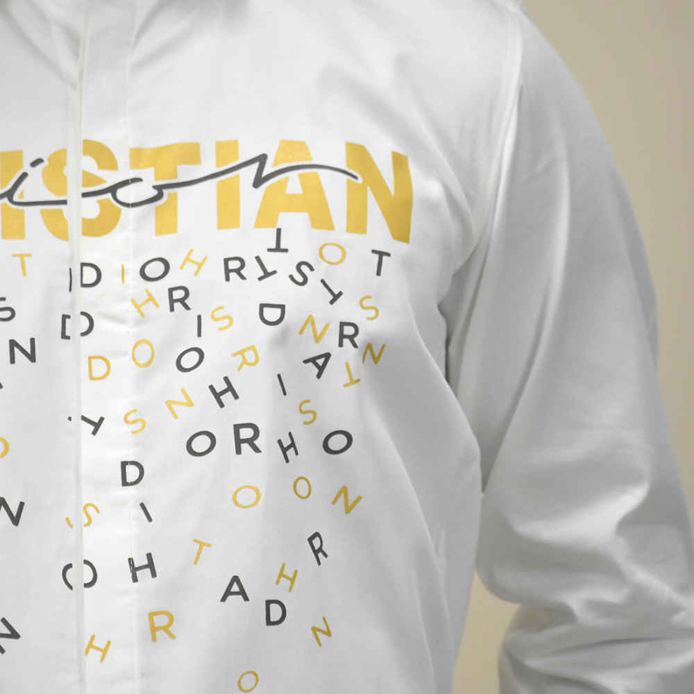 Dior White Premium Quality Cotton Shirt-4