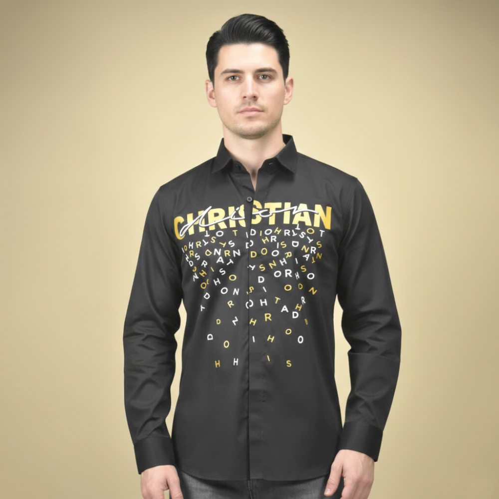 Dior Black Premium Quality Shirt-1