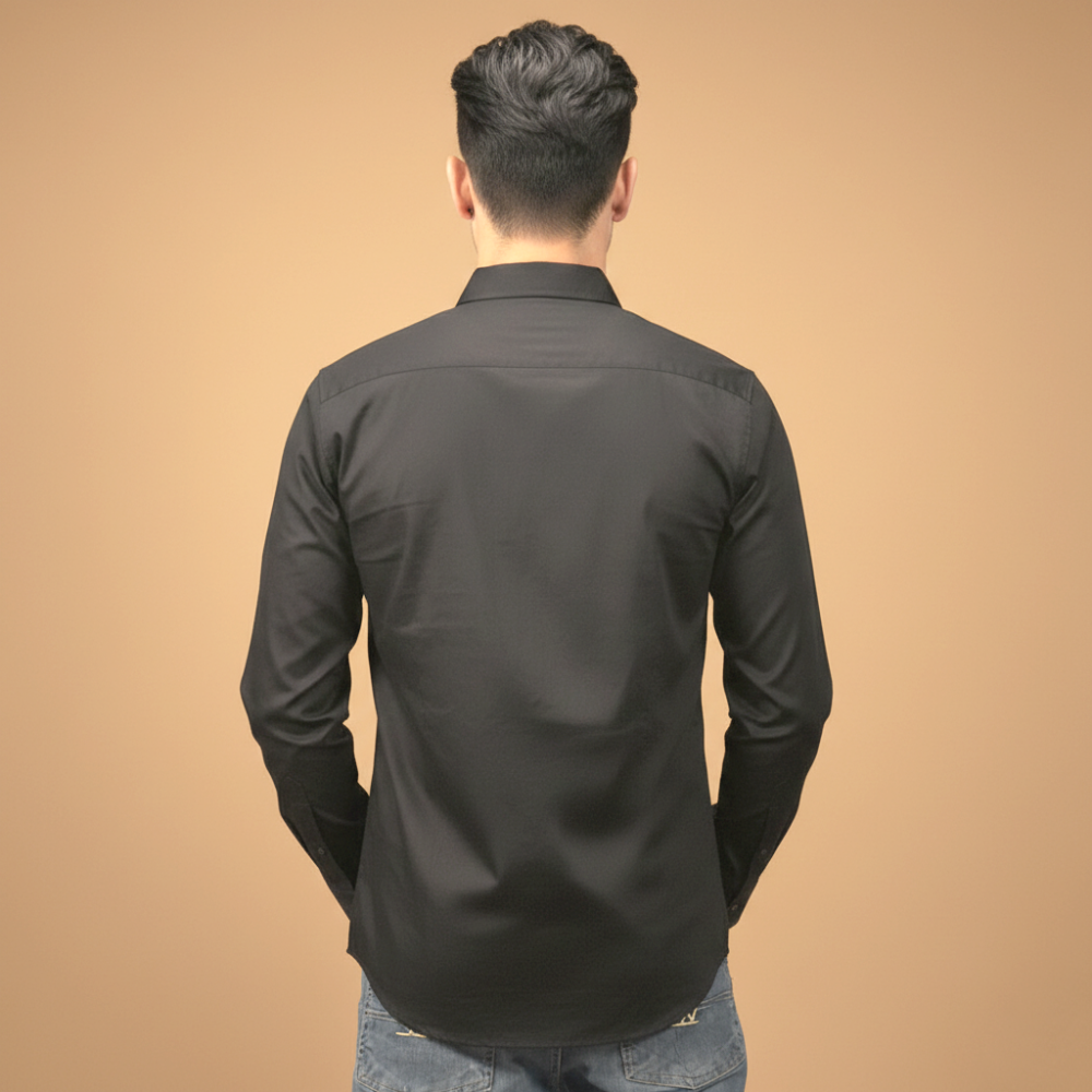 Armani Exchange Black Premium Quality Shirt-3