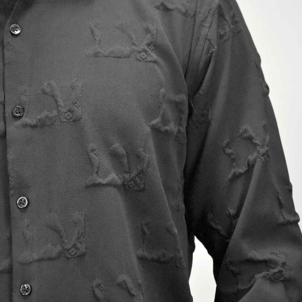 Louis Vuitton Black Premium Quality Shirt-3