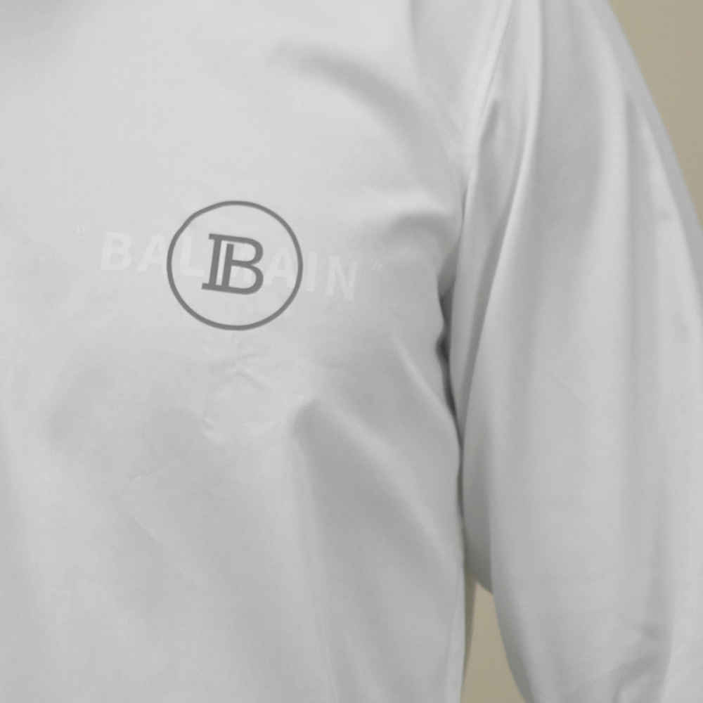 Balmain White Premium Quality Cotton Shirt-4