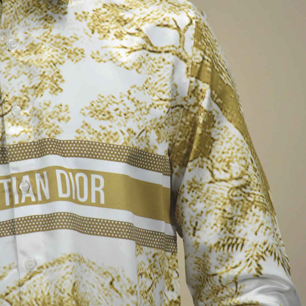 Dior Lion Printed Premium Quality Shirt-4