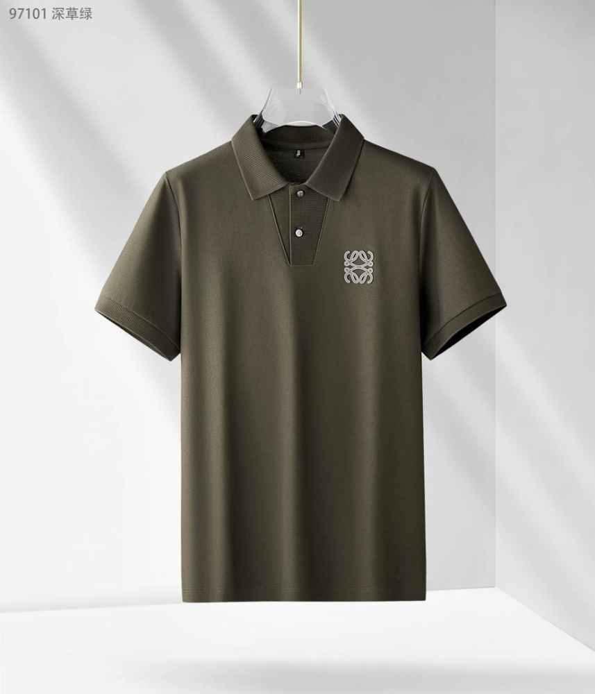 Loewe Olive Green Premium Quality T-shirt-thumb-0