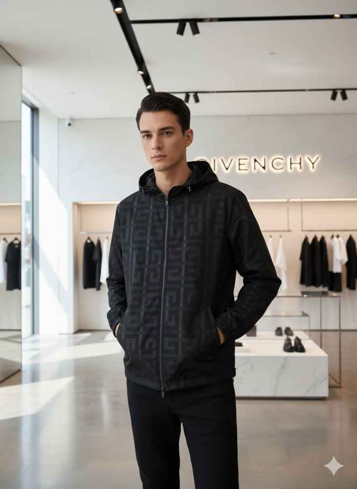 Givenchy Paris Black Premium Quality Zipper-thumb-0