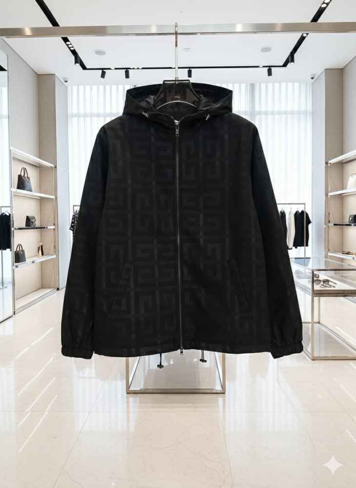 Givenchy Paris Black Premium Quality Zipper-thumb-2