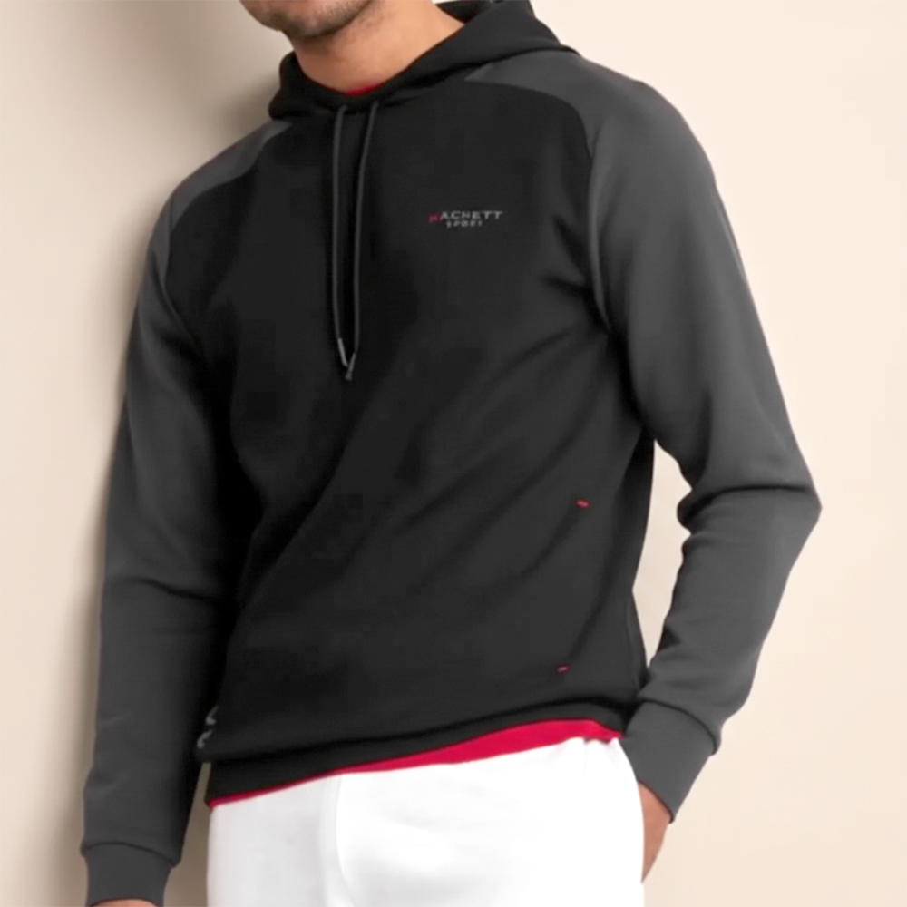 Hacket Black Premium Quality Hoodie-thumb-1