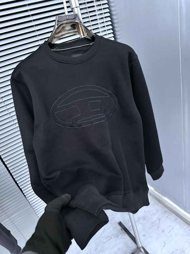 Diesel Black Authentic Quality Sweatshirts-thumb-2