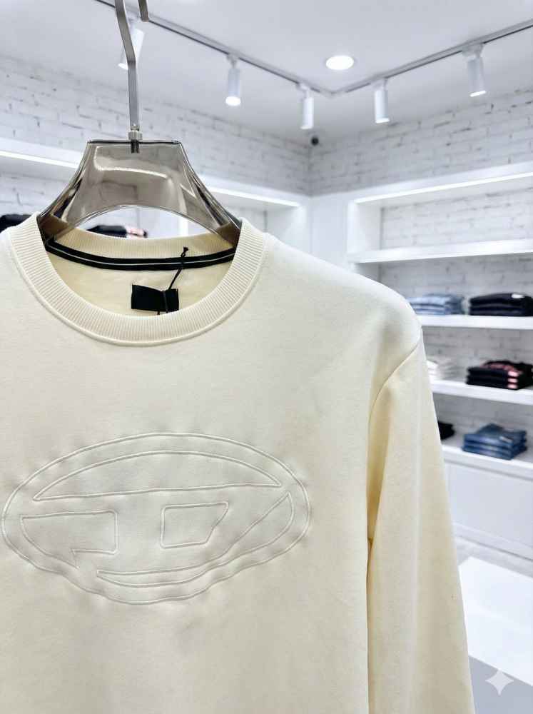 Diesel Cream Authentic Quality Sweatshirts-thumb-2