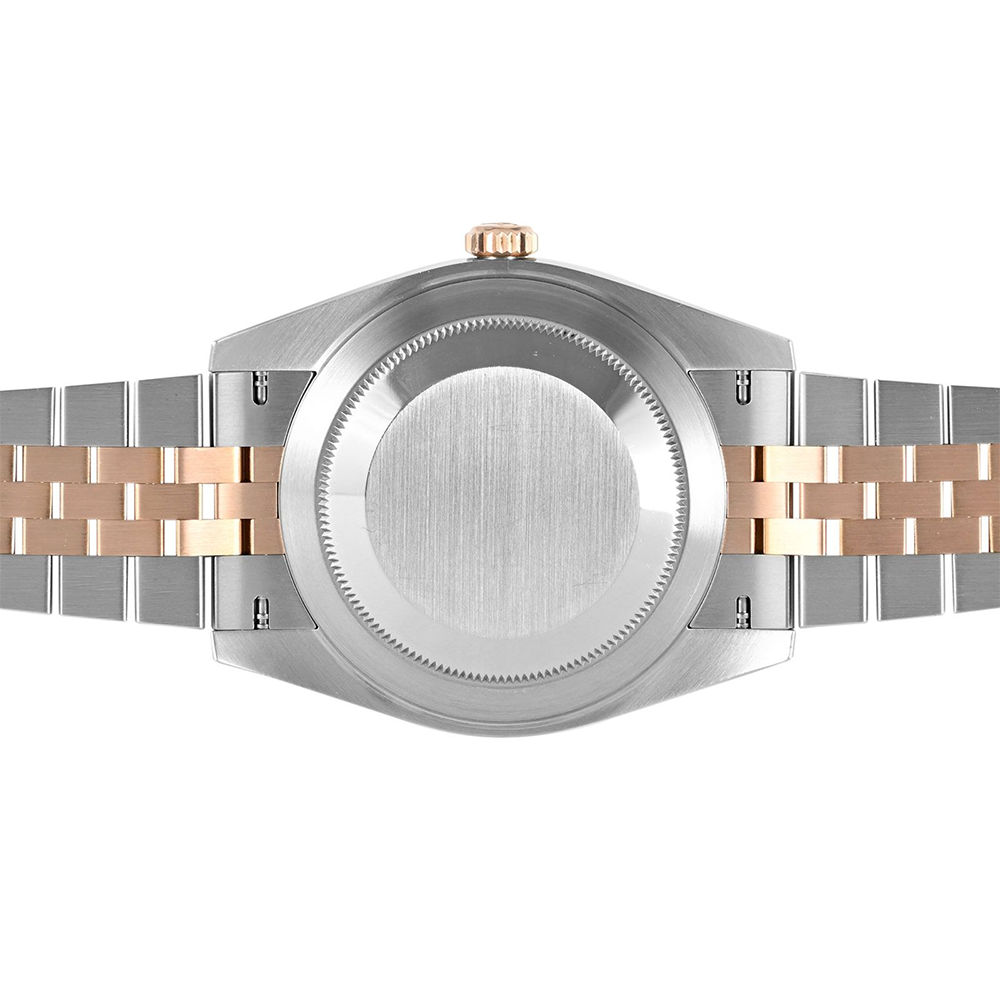 Rolex Datejust in Everose Rolesor 18k Rose Gold, Diamond Bezel, Brown Dial Watch 126331-1