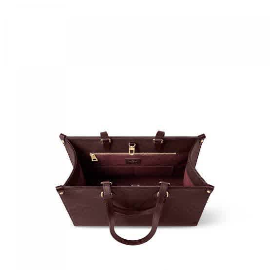 Louis Vuitton Cappucines Wine Tote Bag-2