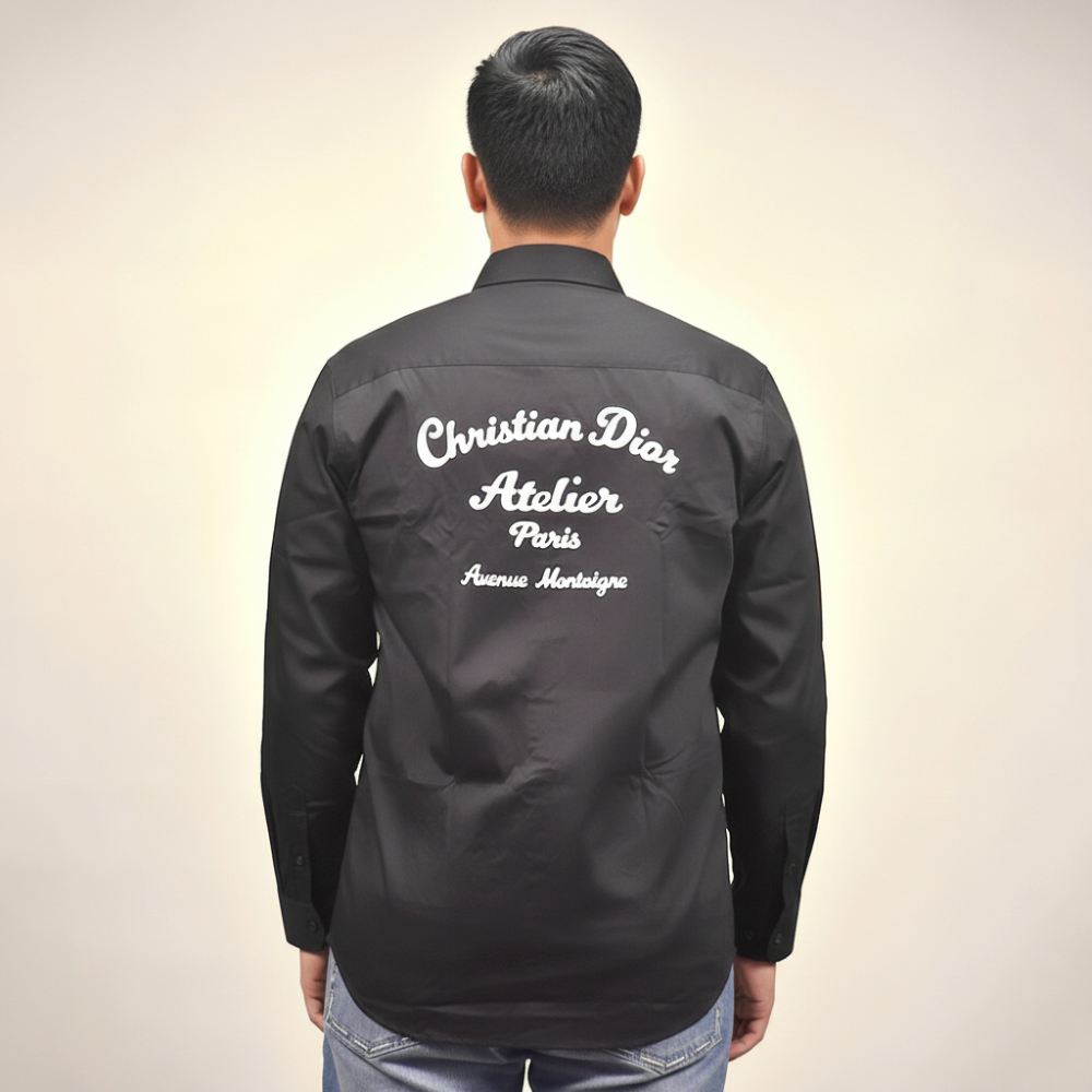 Dior Black Premium Quality Shirt-3