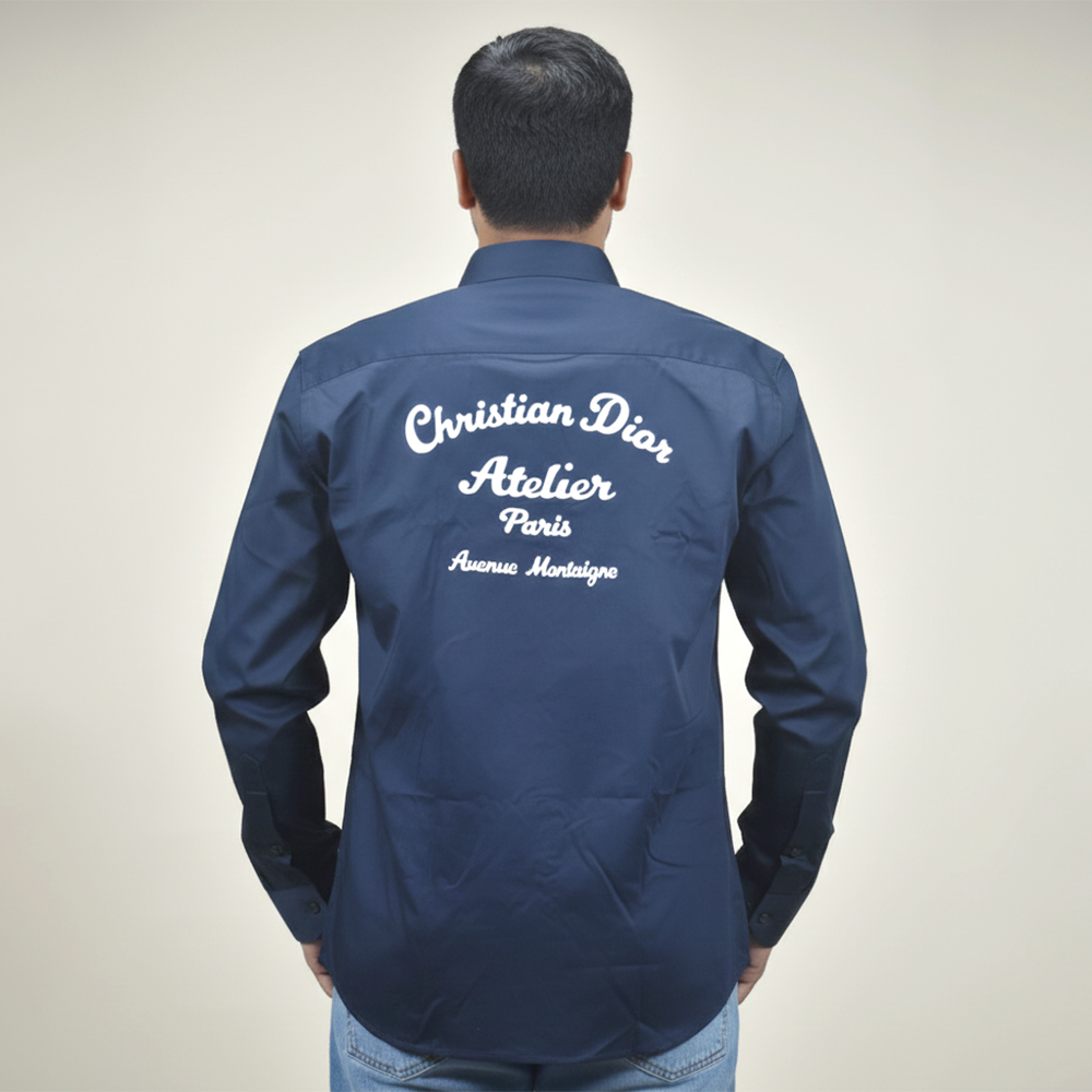 Dior Blue Premium Quality Shirt-3