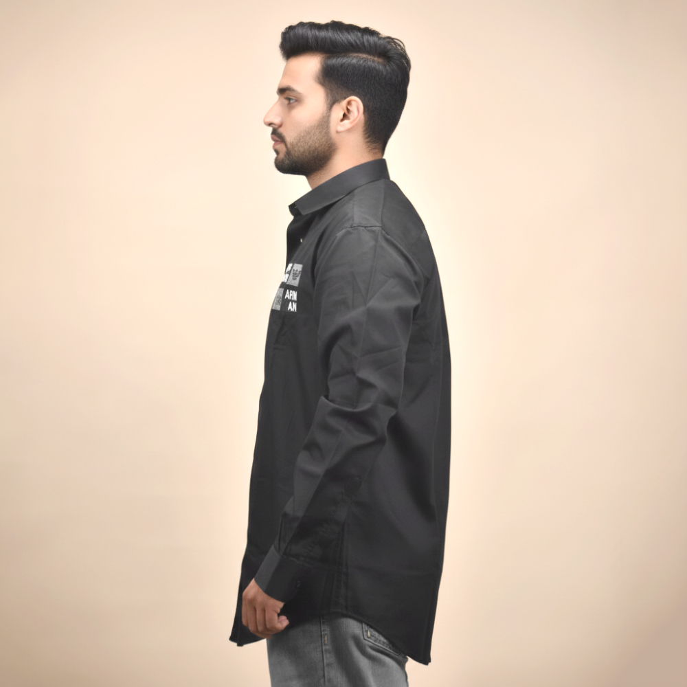 Emporio Armani Black Premium Quality Shirt-4