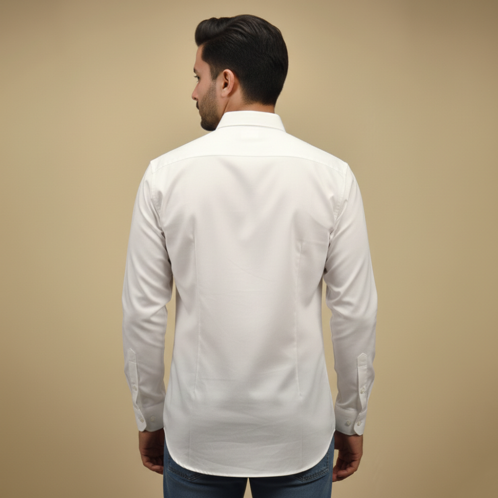 Emporio Armani White Premium Quality Shirt-3