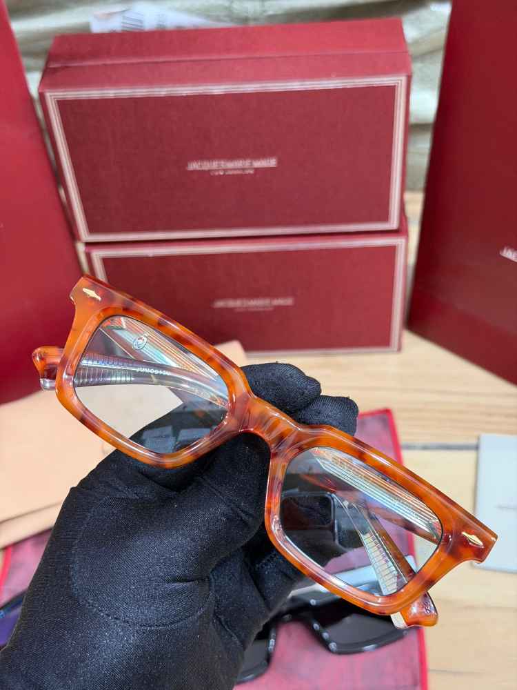 Jacques Marie Mage Brown Luxury Sunglasses-1